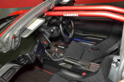 BARIKI S660 TYPE-B：SSIピラールーフバーキットが印象的