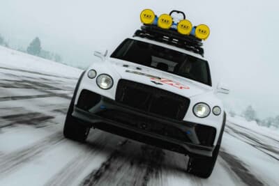 ベントレー ベンテイガ X コンセプト：ベントレーは今後もアイスレースへの参加を続けるという