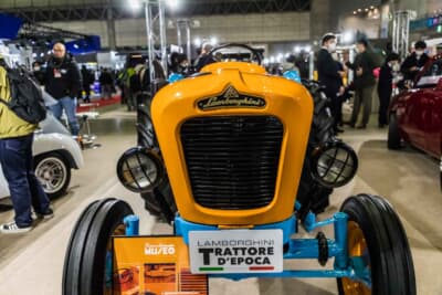 ランボルギーニ 3352R：ガルフカラーを想起させるオレンジとブルーは当時の純正色