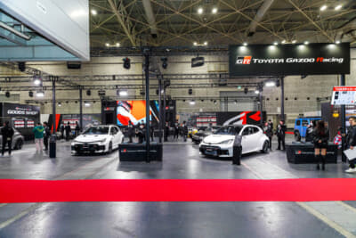 大阪オートメッセ2025のTOYOTA GAZOO Racingブース