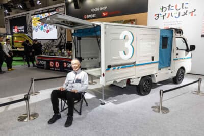 ダイハツ ハイゼットトラック ジャンボ EXTEND3を製作した芝垣さん