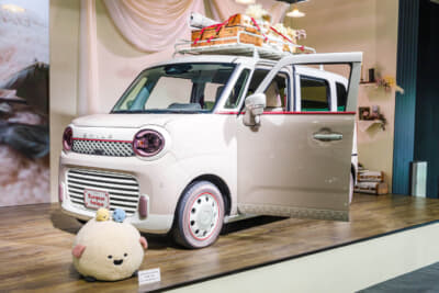 スズキ ワゴンRスマイル ヨーロピアン アンティーク：エクステリアデザインも基本的な形状はベース車のままだが、専用のフロントグリルやオーバーライダー風の加飾をプラス