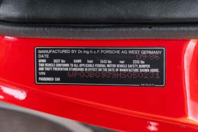 24万800ドル(邦貨換算約3756万円)で落札されたポルシェ「911ターボ」(C)Courtesy of RM Sotheby's