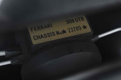 8万9600ドル（邦貨換算約1390万円）で落札されたフェラーリ「308GTB」（C）Courtesy of RM Sotheby's