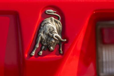 41万7500ドル（邦貨換算約6520万円）で落札されたランボルギーニ「カウンタック25thアニバーサリー」（C）Courtesy of RM Sotheby's