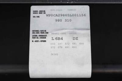 308万5000ドル（邦貨換算約4億8100万円）で落札されたポルシェ「カレラGT」（C）Courtesy of RM Sotheby's