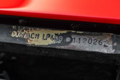 11万2000ドル（邦貨換算約1億7400万円）で落札されたランボルギーニ「カウンタックLP400」（C）Courtesy of RM Sotheby's