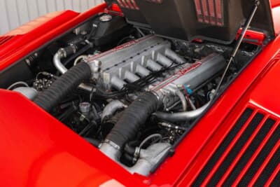 41万7500ドル（邦貨換算約6520万円）で落札されたランボルギーニ「カウンタック25thアニバーサリー」（C）Courtesy of RM Sotheby's