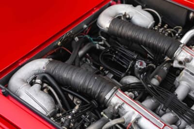 41万7500ドル（邦貨換算約6520万円）で落札されたランボルギーニ「カウンタック25thアニバーサリー」（C）Courtesy of RM Sotheby's