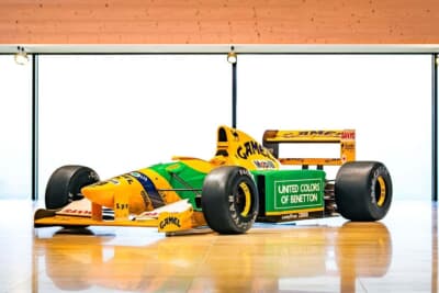 オークション終了後に508万2000ユーロ（邦貨換算9億2500万円）で販売されたベネトン「192B」