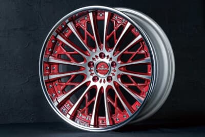 【WEDS】オリエンタルレッドにレッドセンターキャップ。レギュラーカラーでは表現仕切れないスタイリングだ