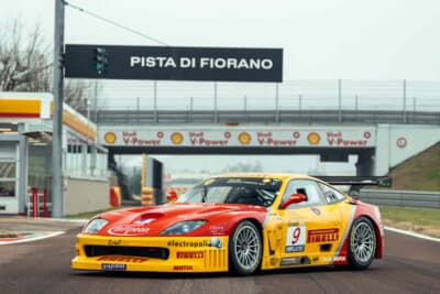 197万3750ユーロ（邦貨換算約3億6000万円）で落札されたフェラーリ「550 GTC」（C）Courtesy of RM Sotheby's