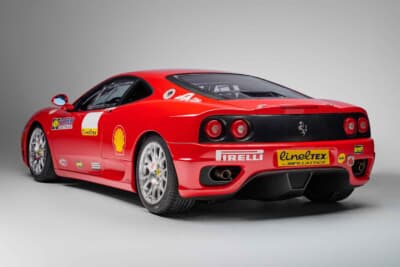 13万2250ユーロ（邦貨換算約2155万円）で落札されたフェラーリ「360チャレンジ」（C）Courtesy of RM Sotheby's