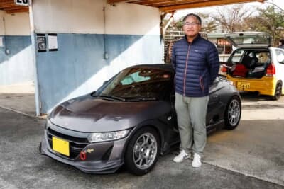 ホンダ S660：会社の同僚に誘われ東北660に参加した奥村 輔さん。走るのが大好きでH1カップやK4-GP、筑波サーキットの走行会にも参加している