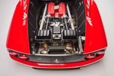 13万2250ユーロ（邦貨換算約2155万円）で落札されたフェラーリ「360チャレンジ」（C）Courtesy of RM Sotheby's