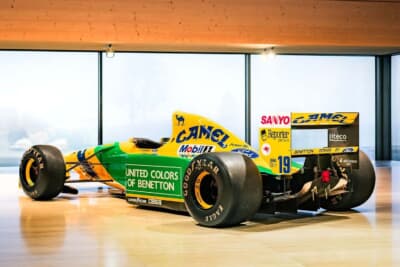 オークション終了後に508万2000ユーロ（邦貨換算9億2500万円）で販売されたベネトン「192B」