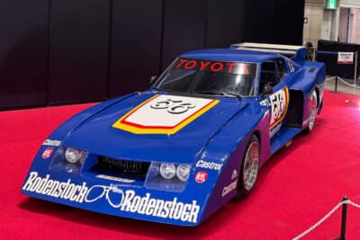 トヨタ セリカLBターボ: グループ5規定で作られた大迫力のシルエットフォーミュラ。巨大なフロントカウルやリアウィングを備えた過激なボディ造形は、当時のモータースポーツファンの心を鷲掴みにした