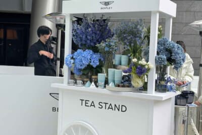 2026年2月下旬、東京・六本木ヒルズで開催されたベントレーのベンテイガ サムシングブルーコレクションに参加