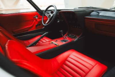 215万ドル（邦貨換算約3億3755万円）で落札されたランボルギーニ「ミウラP400」（C）Courtesy of Broad Arrow