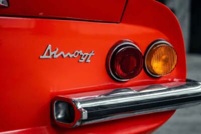 オークション終了に売却された「ディーノ 246GT」（C）Courtesy of Broad Arrow