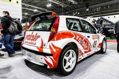 フィアット プント Gr.A KITCAR Team Grifone：フィアット・オート・コルセで制作され、イタリアの名門チーム「グリフォーネ」がメンテしたファクトリーマシン