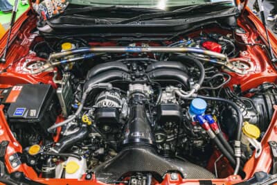 エンジン本体はノーマルのNAのままで、SA浜松 ECUTECを現車合わせでセッティング