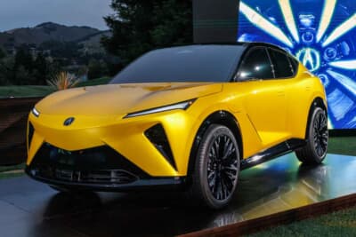 アキュラ ZDX：北米市場に投入されるブランド初のプレミアムフル電動SUVモデルの力強いフロント