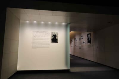 石橋正二郎記念館の2階にある展示室入口