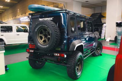 マスターピースのクロスカントリーノマド。快適性にこだわった5インチアップの足まわりと精悍でスポーティなエクステリアのバランスは必見