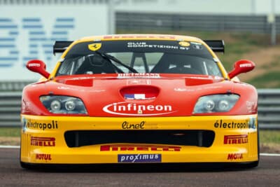 197万3750ユーロ（邦貨換算約3億6000万円）で落札されたフェラーリ「550 GTC」（C）Courtesy of RM Sotheby's