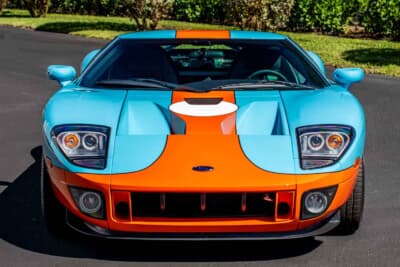 96万7500ドル（邦貨換算約1億5383万円）で落札されたフォード「GT ヘリテージ・エディション」（C）Courtesy of RM Sotheby's