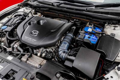 マツダ アテンザ：新車から12年が経過し、走行距離は21万kmをオーバー。今もエンジンは快調だという