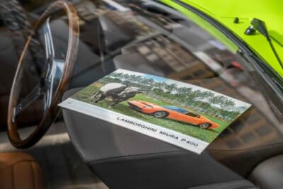 ランボルギーニ P400 ミウラ：ジュネーブショーで発表されたシャシー番号0502は、カタログにも登場した