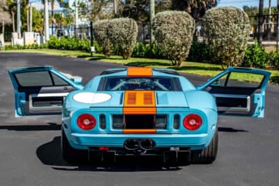 96万7500ドル（邦貨換算約1億5383万円）で落札されたフォード「GT ヘリテージ・エディション」（C）Courtesy of RM Sotheby's