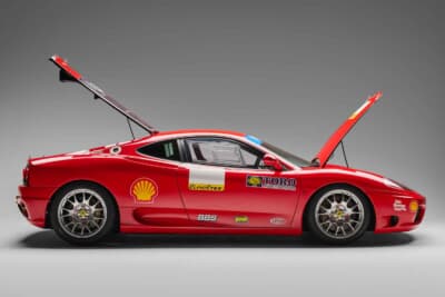 13万2250ユーロ（邦貨換算約2155万円）で落札されたフェラーリ「360チャレンジ」（C）Courtesy of RM Sotheby's