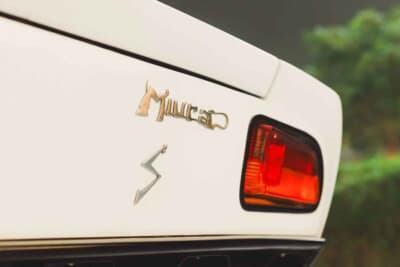 215万ドル（邦貨換算約3億3755万円）で落札されたランボルギーニ「ミウラP400」（C）Courtesy of Broad Arrow