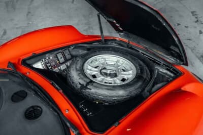 オークション終了に売却された「ディーノ 246GT」（C）Courtesy of Broad Arrow