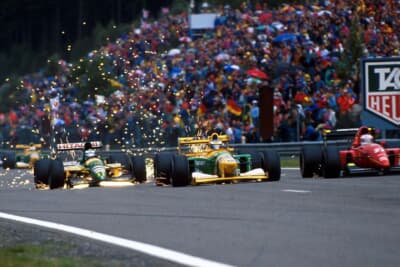 オークション終了後に508万2000ユーロ（邦貨換算9億2500万円）で販売されたベネトン「192B」