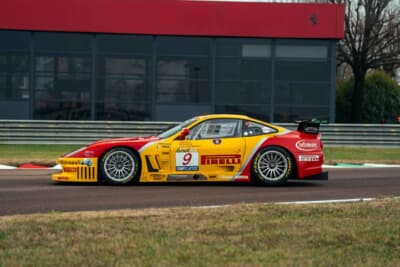 197万3750ユーロ（邦貨換算約3億6000万円）で落札されたフェラーリ「550 GTC」（C）Courtesy of RM Sotheby's