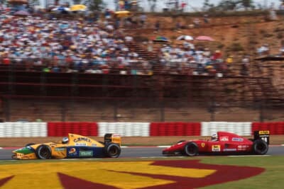 オークション終了後に508万2000ユーロ（邦貨換算9億2500万円）で販売されたベネトン「192B」