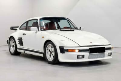 17万5000〜20万ユーロ（約3220万〜3680万円）で現在も販売中のポルシェ「911ターボ フラットノーズ」（C）Bonhams