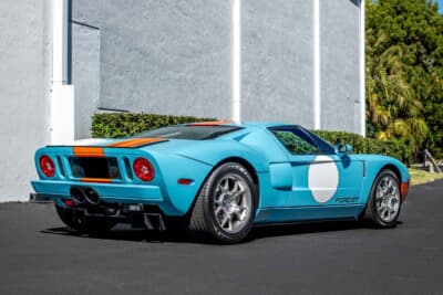 96万7500ドル（邦貨換算約1億5383万円）で落札されたフォード「GT ヘリテージ・エディション」（C）Courtesy of RM Sotheby's