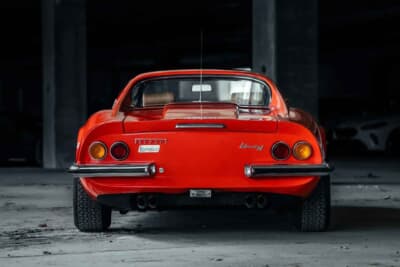 オークション終了に売却された「ディーノ 246GT」（C）Courtesy of Broad Arrow