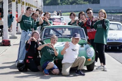 レンハム スプライト：4時間を走破した女子チーム。関わった仲間たちで喜びを分かち合う