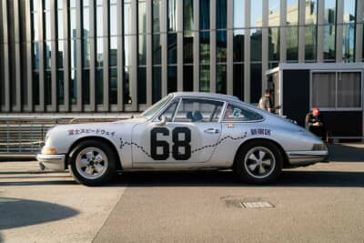 会場にはオリジナルの状態を保ったクルマに限らず、個性豊かなカスタムやペイントを施した空冷ポルシェを見ることができた