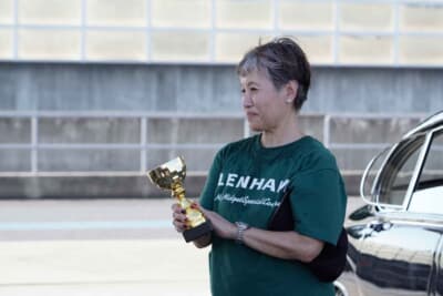 レンハム スプライト：そして嬉しいことにクラス2位という結果に、チャコさんも喜びを噛み締めている