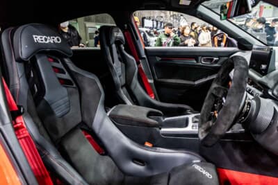 ARTA GT FL5：シートはホールド性に優れたレカロRS-G ASMリミテッドを採用