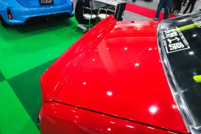 三菱 ギャランΣ：よりレーシーにインパクトを高めるために施した外装リメイクも見どころだ