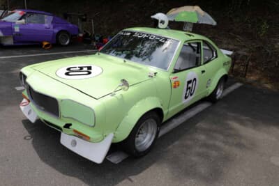 マツダ サバンナ RX-3:GCレース(富士グランチャンピオンレース)のレプリカリップを装着したフロントスタイル