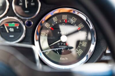 14万5600ドル（邦貨換算約約2300万円）で落札されたアルピーヌ「A110」（C）Courtesy of RM Sotheby's